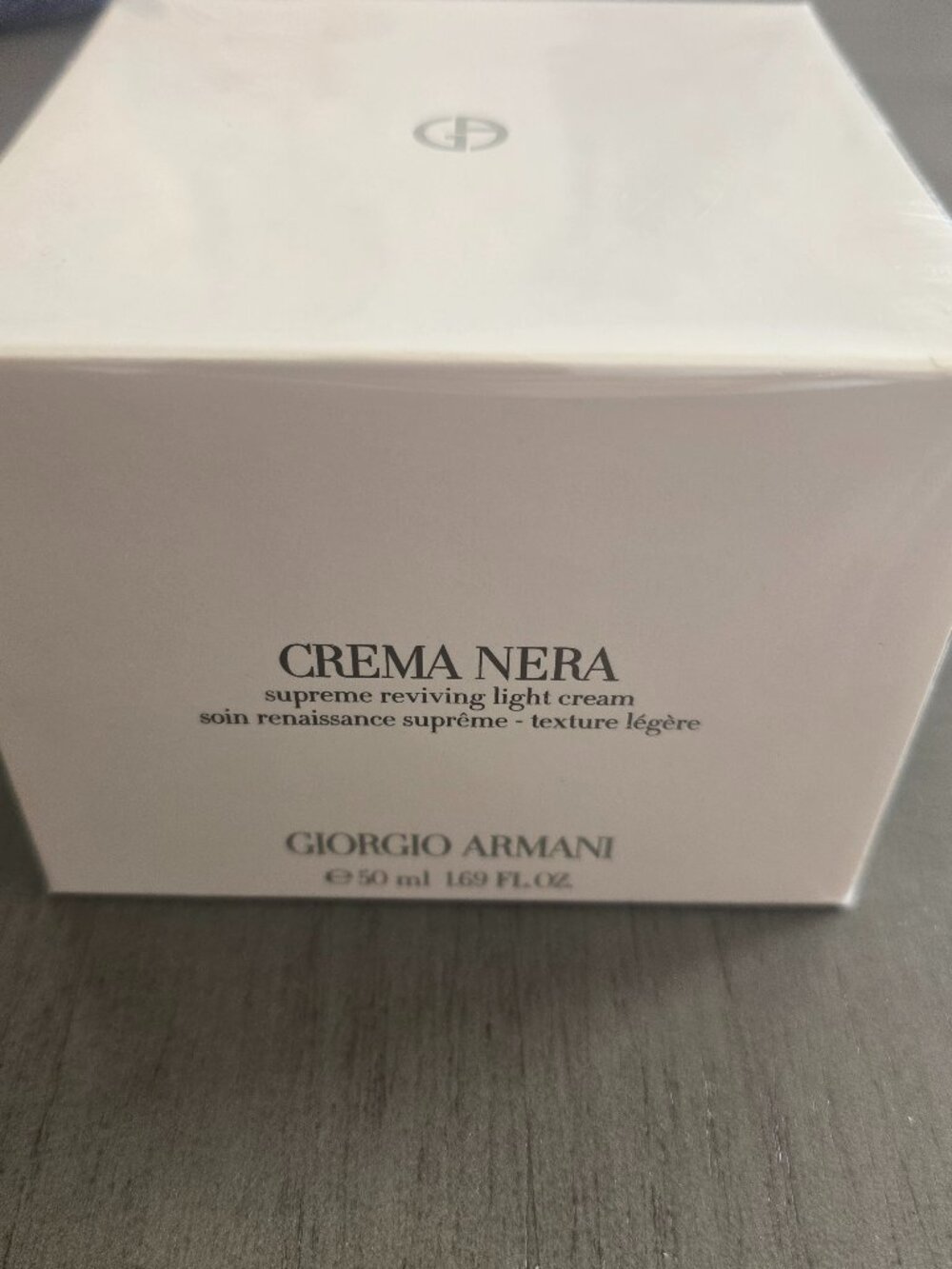 Giorgio Armani Crema Nera Supreme Reviving Light Cream 50ml NIB